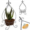 Garden Line Стойка Для Растений 49 x 34 x 101,5 См Черная, PERG-N5516 - Home Club, изображение 3