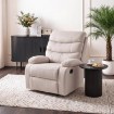 Mebel Elite Раскладной кресло Kobe, бежевый велюр, ME.KOBE/BZ/V/FW - Home Club, изображение 2