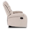 Mebel Elite Раскладной кресло Kobe, бежевый велюр, ME.KOBE/BZ/V/FW - Home Club, изображение 4