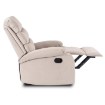 Mebel Elite Раскладной кресло Kobe, бежевый велюр, ME.KOBE/BZ/V/FW - Home Club, изображение 5