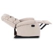 Mebel Elite Раскладной кресло Kobe, бежевый велюр, ME.KOBE/BZ/V/FW - Home Club, изображение 6