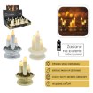 Chomik Тройная светодиодная свеча, 6,2 x 9,5 см, разноцветная, LED3853 - Home Club, изображение 6
