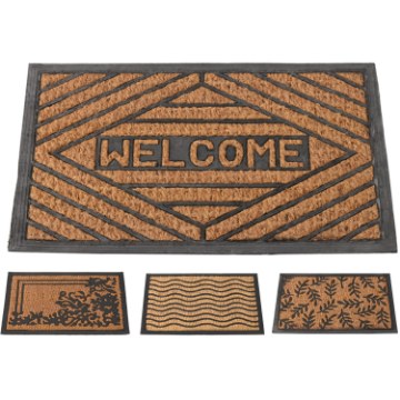 Chomik Прямоугольная коврик из резины и кокоса, размер 40x60, TAM7630 - Home Club