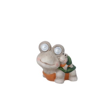 Chomik Садовая Фигурка - Черепаха Со Светящимися Глазами 15 x 12,5 x 14,5 См Led, GOT7805 - Home Club