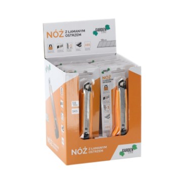 Garden Line Ніж З Ломаним Лезом 18 Мм, NOZ1609 - Home Club