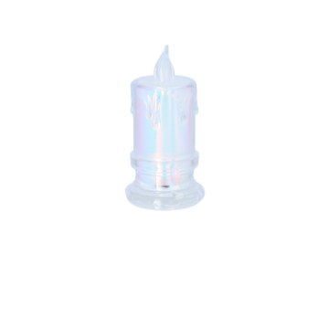 Chomik Свічка Led 4,5 × 9,5 См, Напівпрозора, Різні Взори, LED1538 - Home Club