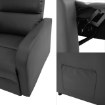 Kontrasto Разложное Кресло Для Отдыха Chili Iii Pu Черного Цвета из экокожи, Meb000783 - Home Club, изображение 8
