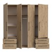 Forte Шафа 210 см із шухлядами, дуб Artisan, MKSS841-D78 - Home Club, Зображення 4