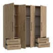 Forte Шафа 210 см із шухлядами, дуб Artisan, MKSS841-D78 - Home Club, Зображення 12