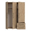 Forte Шафа 150 см із шухлядами, дуб Artisan, MKSS833-D78 - Home Club, Зображення 4