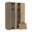 Forte Шафа 150 см із шухлядами, дуб Artisan, MKSS833-D78 - Home Club, Зображення 5