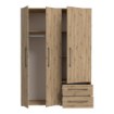 Forte Шафа 150 см із шухлядами, дуб Artisan, MKSS833-D78 - Home Club, Зображення 12