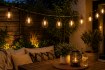 Garden Line Сонячна гірлянда для саду, довжина 2 + 1,8 м, Loft, 10 світлодіодів, теплий білий колір, SOL3644 - Home Club, зображення 3