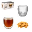 BackHome Living Набір із 2 рифлених склянок із подвійними стінками, 230 мл, IBO4706 - Home Club, зображення 5