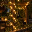 Garden Line Солнечная гирлянда для сада, длина 1 + 3 м, 35 светодиодов, теплый белый свет, SOL6056 - Home Club, изображение 4
