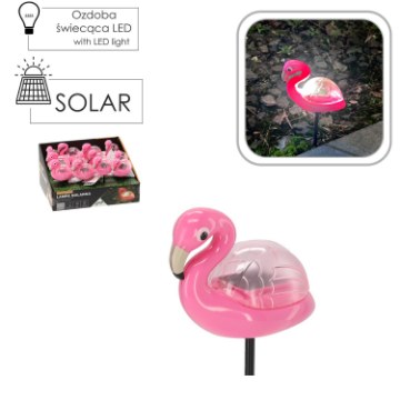 Garden Line Солнечная Лампа Funny Flaming 10,5 x 5 x 17,5 см, Теплый Белый, SOL5684 - Home Club