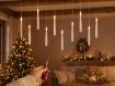 Chomik Набор из 10 подвесных свечей Led с палочкой 1,5 x 15,5 см, LED9452 - Home Club, изображение 3