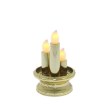 Chomik Тройная светодиодная свеча, 6,2 x 9,5 см, разноцветная, LED3853 - Home Club, изображение 4