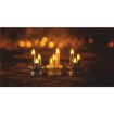 Chomik Тройная светодиодная свеча, 6,2 x 9,5 см, разноцветная, LED3853 - Home Club, изображение 5