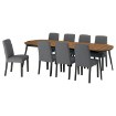 ІКЕА Стіл і 8 стільців TJÄRKIL / BERGMUND БЕРГМУНД, 296.300.70 - Home Club