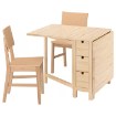ИКЕА Стол и 2 стула NORDEN НОРДЕН / KARSKÄR, 096.300.71 - Home Club