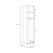 Forte Корпус шкафа, MKXS90C1EC-Z12 - Home Club, изображение 16