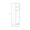 Forte Корпус шкафа, MKXS90C1EC-U60 - Home Club, изображение 7