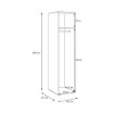 Forte Корпус шкафа, MKXS80C1EC-Z12 - Home Club, изображение 22
