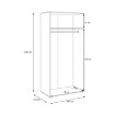Forte Корпус шкафа, MKXS82C1EC-Z12 - Home Club, изображение 12