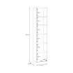 Forte Корпус стелажа, MKXR90C2EC-Z12 - Home Club, зображення 4