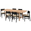 ИКЕА Стол и 6 стульев KARSKÄR / SKANSNÄS, 496.290.75 - Home Club