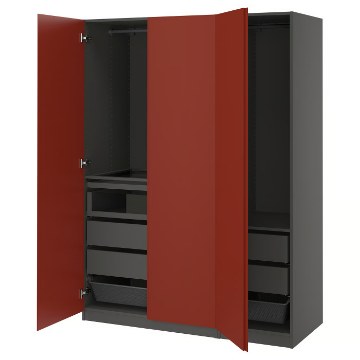ИКЕА Комбинация шкафов PAX ПАКС / VIKANES ВИКАНЕС, 596.266.13 - Home Club