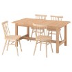 ИКЕА Стол и 4 стула KARSKÄR / HÖGVED, 396.290.47 - Home Club