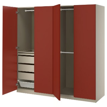 ИКЕА Комбинация шкафов PAX ПАКС / VIKANES ВИКАНЕС, 696.267.21 - Home Club
