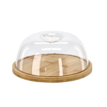 Chomik Круглая доска с крышкой 18x8 см, MUT2353 - Home Club
