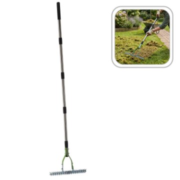 Chomik Граблі Для Вертикуляції Газону 39 × 13 × 178 см, LAR0132 - Home Club