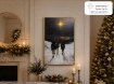 Chomik Картина На Led-Полотні — Три Царі, 40 × 60 × 2,8 См, Золота Рама, OBL3721 - Home Club, Зображення 2