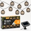 Garden Line Сонячна гірлянда для саду, довжина 2 + 1,8 м, Altros, 10 світлодіодів, теплий білий колір, SOL3651 - Home Club, зображення 2