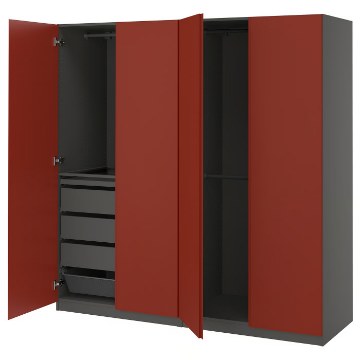 ИКЕА Комбинация шкафов PAX ПАКС / VIKANES ВИКАНЕС, 196.266.67 - Home Club
