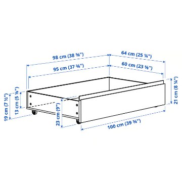 ИКЕА Контейнер для постельного белья STORKLINTA, 106.183.08 - Home Club