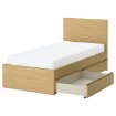 ІКЕА Каркас ліжка з 2 ящиками STORKLINTA, 796.283.62 - Home Club