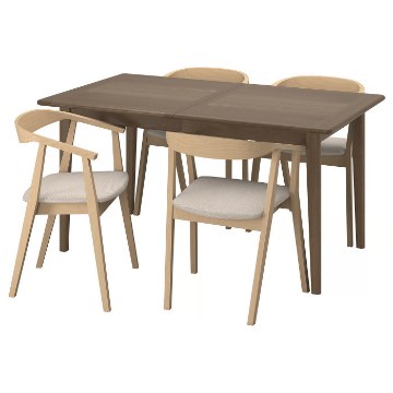 ИКЕА Стол и 4 стула SKANSNÄS / STOCKHOLM СТОКГОЛЬМ, 296.344.12 - Home Club