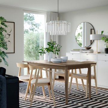 ИКЕА Стол и 4 стула SKANSNÄS / STOCKHOLM СТОКГОЛЬМ, 296.344.12 - Home Club