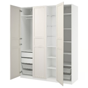 ИКЕА Комбинация шкафов PAX ПАКС / FLISBERGET ФЛИСБЕРГЕТ, 996.261.21 - Home Club