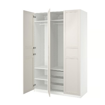 ИКЕА Комбинация шкафов PAX ПАКС / FLISBERGET ФЛИСБЕРГЕТ, 796.251.27 - Home Club