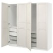ИКЕА Комбинация шкафов PAX ПАКС / FLISBERGET ФЛИСБЕРГЕТ, 996.258.24 - Home Club