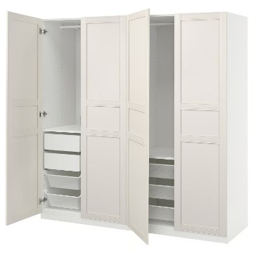 ИКЕА Комбинация шкафов PAX ПАКС / FLISBERGET ФЛИСБЕРГЕТ, 996.258.24 - Home Club