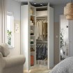 ІКЕА Кутовий шафа PAX ПАКС / FLISBERGET ФЛІСБЕРГЕТ, 596.261.56 - Home Club, зображення 3