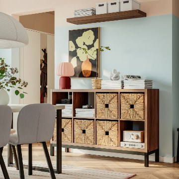 ІКЕА Стелаж з несучою рамою KALLAX КАЛЛАКС, 496.349.82 - Home Club