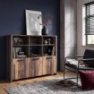 Forte Стелаж 136 см Clif Old — Wood Vintage/Темно-сірий бетон, CLFR331-C546 - Home Club, Зображення 9